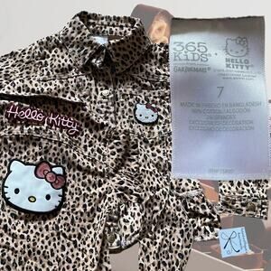 365 Kids from Granimals x Hello Kitty Sanrio 2020 Cheeta Jacket Kids Sz 7